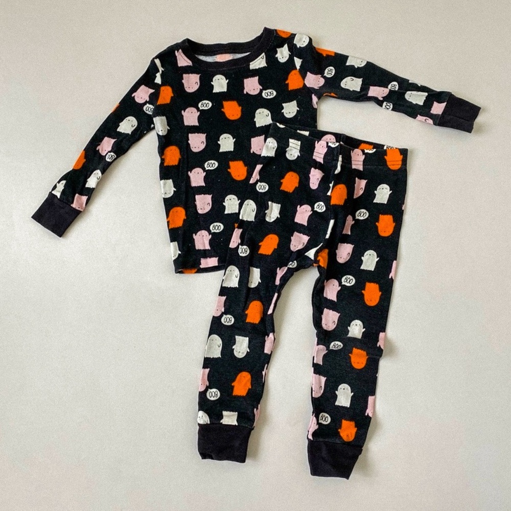 Glow in the dark ghost pajamas